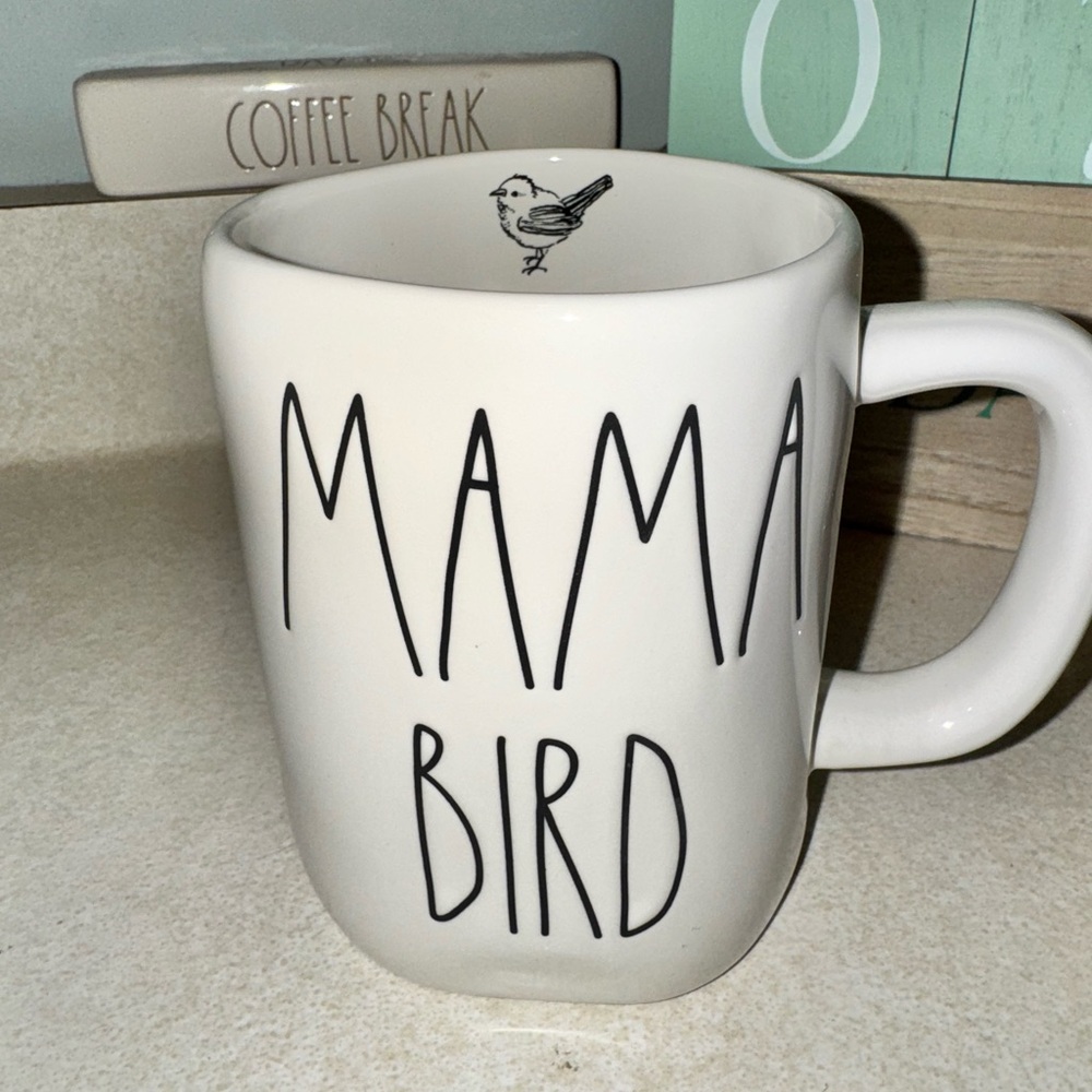 Rae Dunn Mama Bird Mug - yes